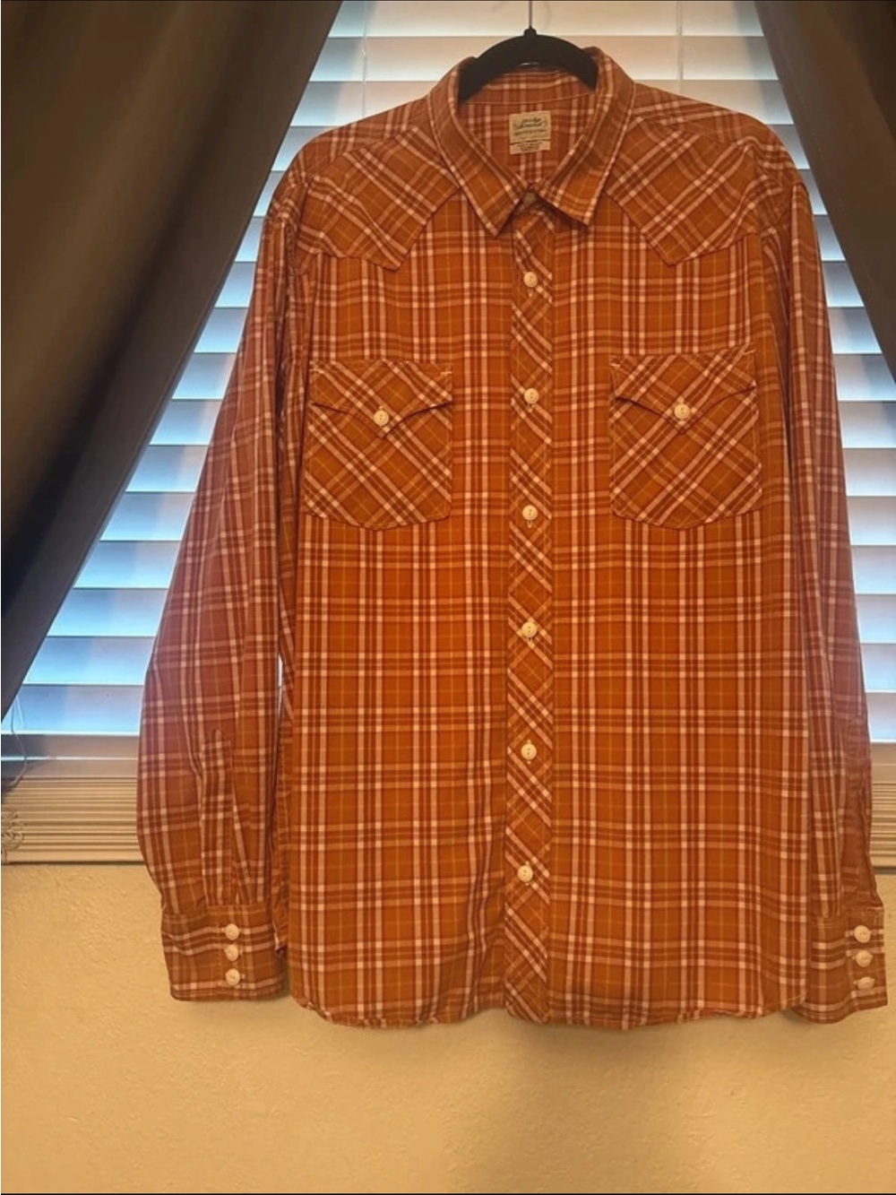 NWOT Lucky Brand Men's Plaid Button-Down Shirt - Size XL